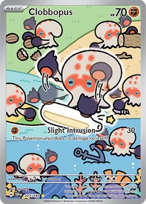 Clobbopus - 207/191 card from SV08: Surging Sparks
