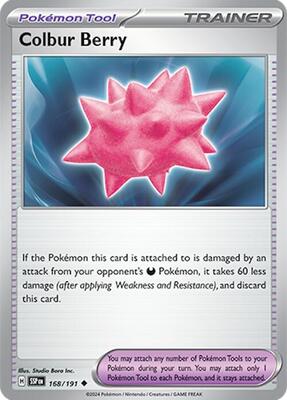 Colbur Berry card from SV08: Surging Sparks