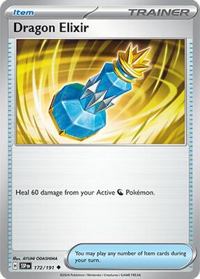 Dragon Elixir card from SV08: Surging Sparks