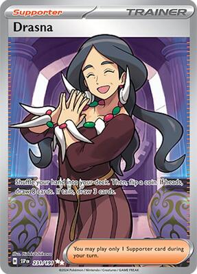 Drasna - 231/191 card from SV08: Surging Sparks