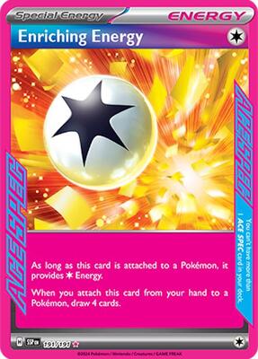 Enriching Energy card from SV08: Surging Sparks