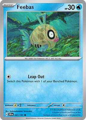 Feebas - 041/191 card from SV08: Surging Sparks