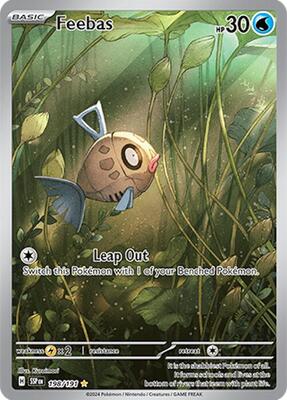 Feebas - 198/191 card from SV08: Surging Sparks