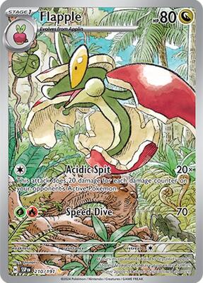 Flapple - 210/191 card from SV08: Surging Sparks