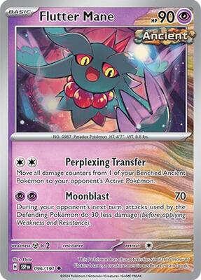 Flutter Mane card from SV08: Surging Sparks