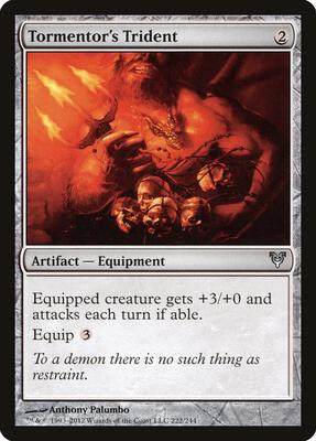 Tormentor's Trident card from Avacyn Restored