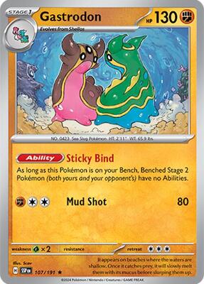 Gastrodon card from SV08: Surging Sparks