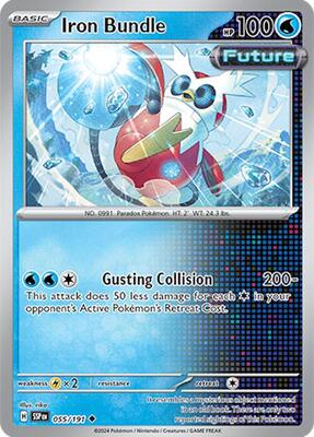 Iron Bundle card from SV08: Surging Sparks