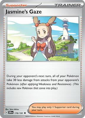 Jasmine's Gaze - 178/191 card from SV08: Surging Sparks