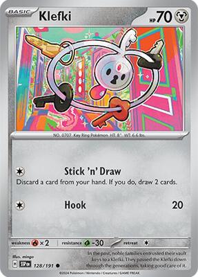 Klefki card from SV08: Surging Sparks