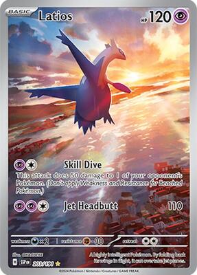 Latios - 203/191 card from SV08: Surging Sparks