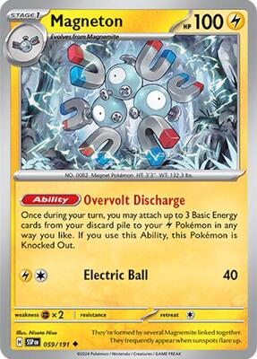 Magneton card from SV08: Surging Sparks