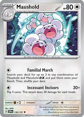 Maushold card from SV08: Surging Sparks
