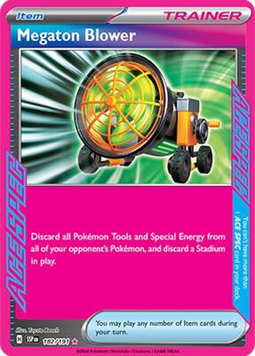 Megaton Blower card from SV08: Surging Sparks