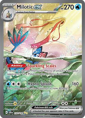 Milotic ex - 237/191 card from SV08: Surging Sparks