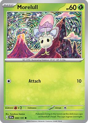 Morelull card from SV08: Surging Sparks