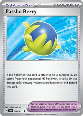 Passho Berry card from SV08: Surging Sparks