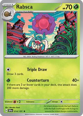 Rabsca card from SV08: Surging Sparks