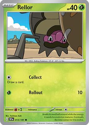 Rellor card from SV08: Surging Sparks