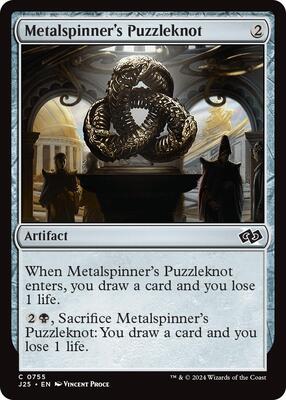 Metalspinner's Puzzleknot card from Foundations Jumpstart