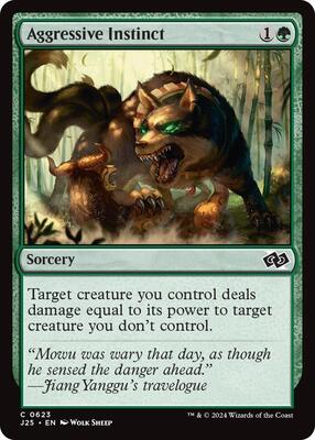 Aggressive Instinct card from Foundations Jumpstart