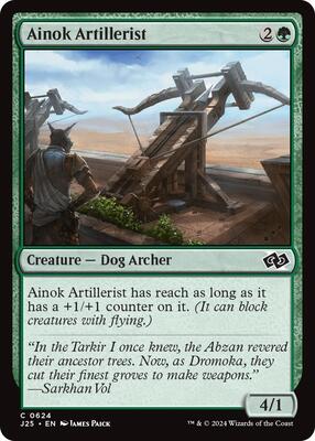 Ainok Artillerist card from Foundations Jumpstart