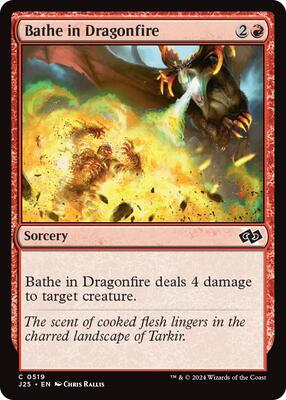 Bathe in Dragonfire card from Foundations Jumpstart