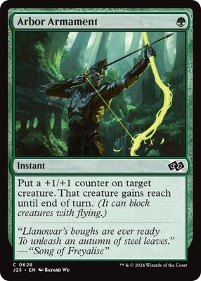 Arbor Armament card from Foundations Jumpstart