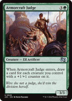 Armorcraft Judge card from Foundations Jumpstart