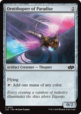 Ornithopter of Paradise card from Foundations Jumpstart