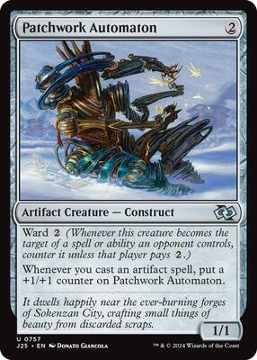 Patchwork Automaton card from Foundations Jumpstart