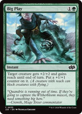 Big Play card from Foundations Jumpstart
