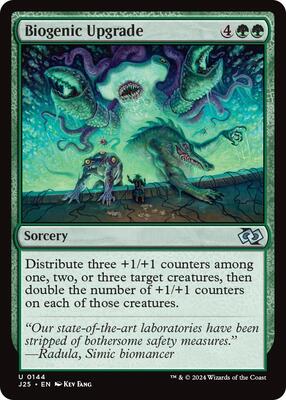 Biogenic Upgrade card from Foundations Jumpstart