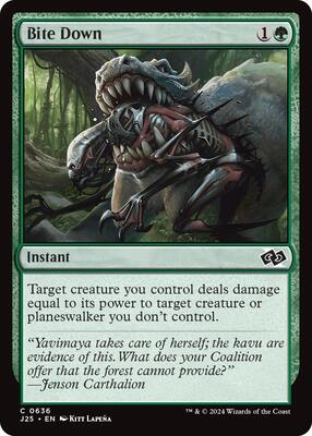 Bite Down card from Foundations Jumpstart