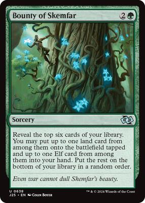 Bounty of Skemfar card from Foundations Jumpstart