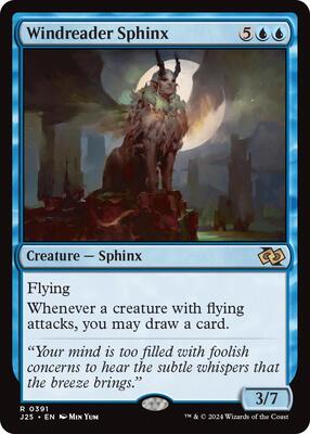 Windreader Sphinx card from Foundations Jumpstart