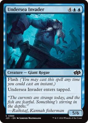 Undersea Invader card from Foundations Jumpstart