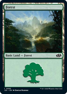 Forest (0093) card from Foundations Jumpstart