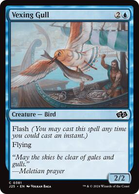 Vexing Gull card from Foundations Jumpstart