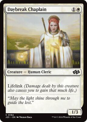 Daybreak Chaplain card from Foundations Jumpstart