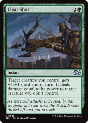 Clear Shot card from Foundations Jumpstart
