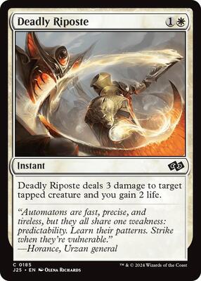 Deadly Riposte card from Foundations Jumpstart