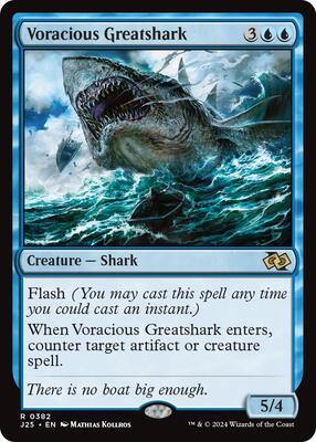 Voracious Greatshark card from Foundations Jumpstart