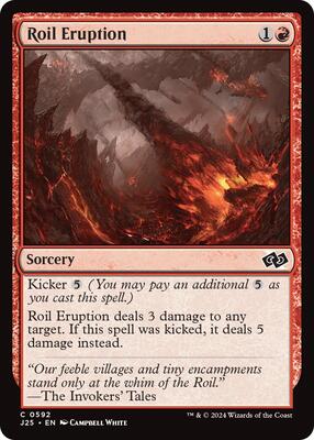 Roil Eruption card from Foundations Jumpstart