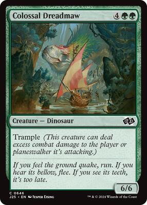 Colossal Dreadmaw card from Foundations Jumpstart