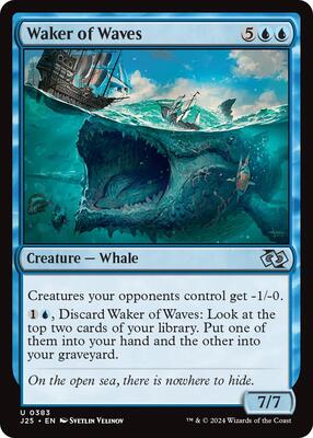 Waker of Waves card from Foundations Jumpstart