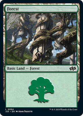 Forest (0094) card from Foundations Jumpstart