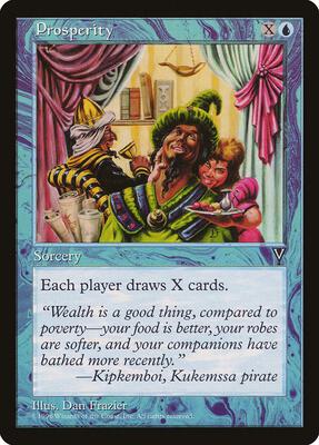 Prosperity card from Visions