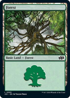 Forest (0095) card from Foundations Jumpstart