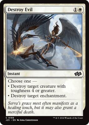 Destroy Evil card from Foundations Jumpstart